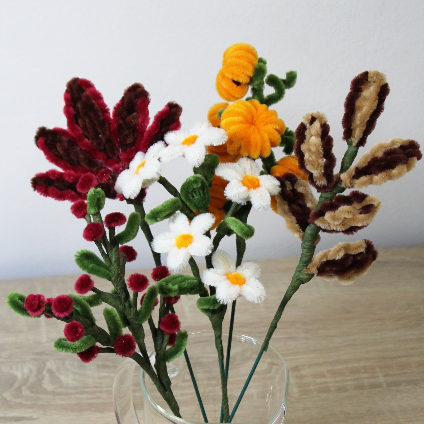 Sada na výrobu podzimní kytice BASIC