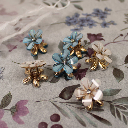 Květinový skřipeček do vlasů 6ks