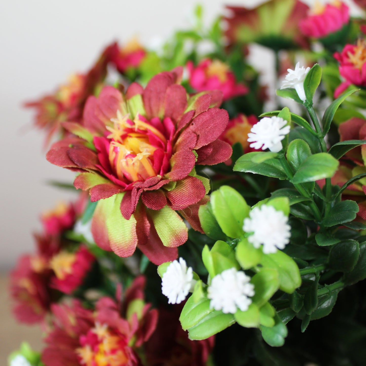 Kytice z umělých květin - Chryzantéma