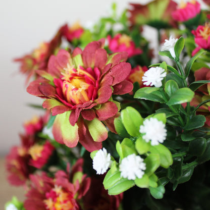 Kytice z umělých květin - Chryzantéma