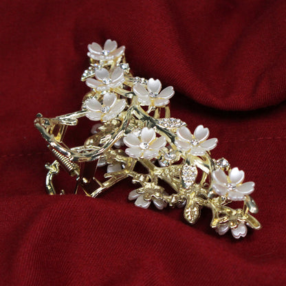 Květinový skřipec do vlasů