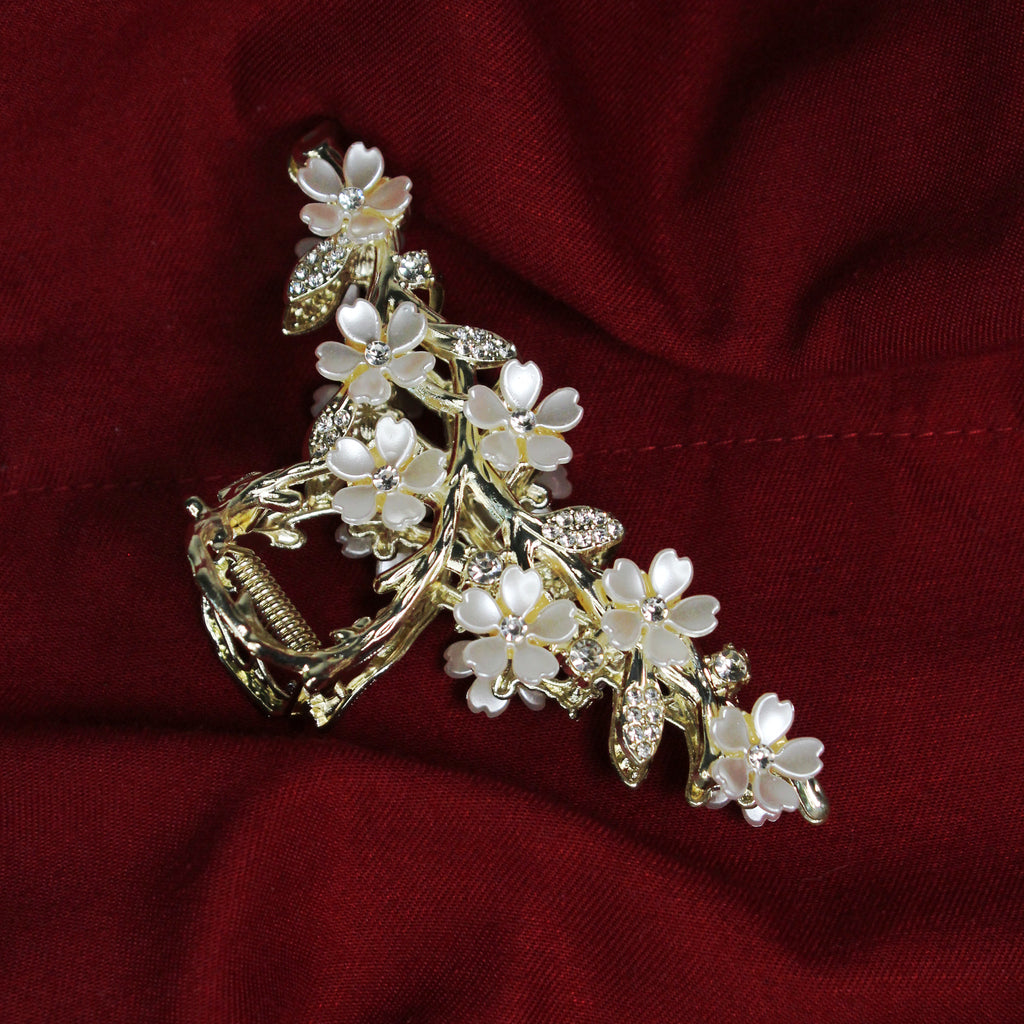 Květinový skřipec do vlasů