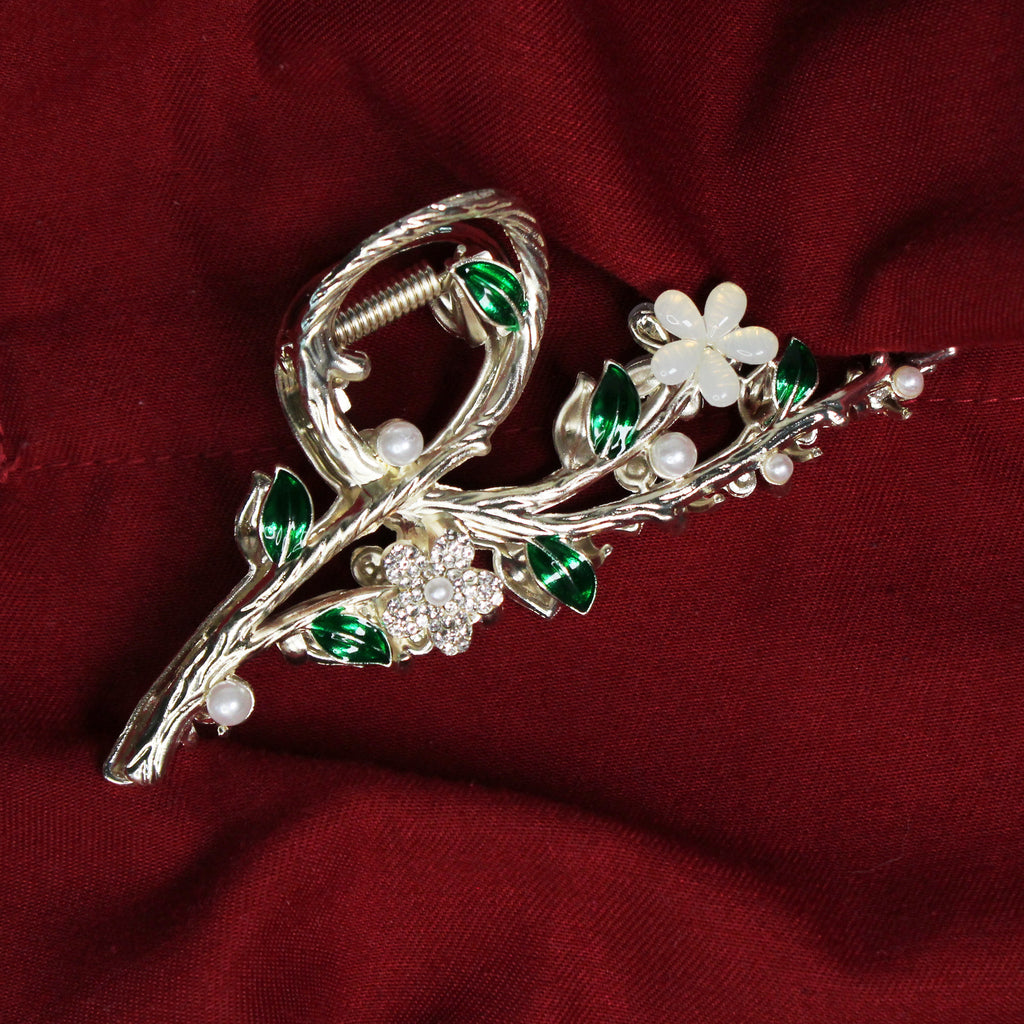 Květinový skřipec do vlasů