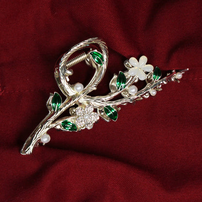 Květinový skřipec do vlasů