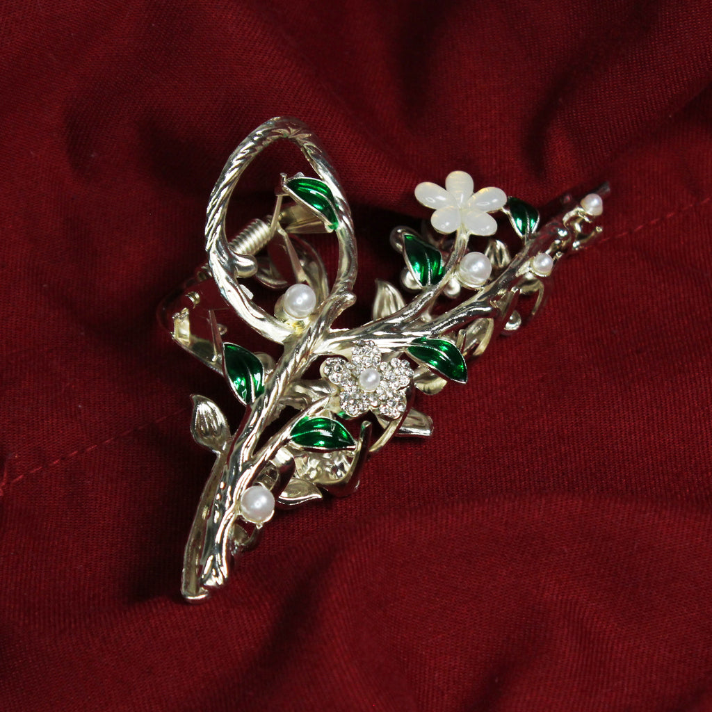 Květinový skřipec do vlasů