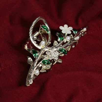 Květinový skřipec do vlasů