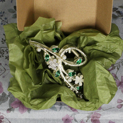 Květinový skřipec do vlasů