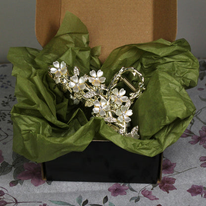 Květinový skřipec do vlasů