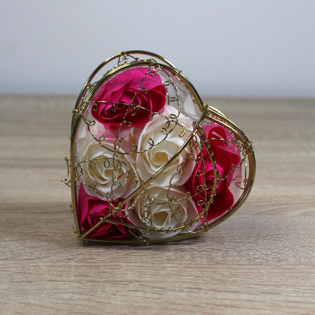 Mýdlové růže - Srdce