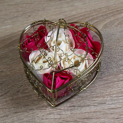 Mýdlové růže - Srdce