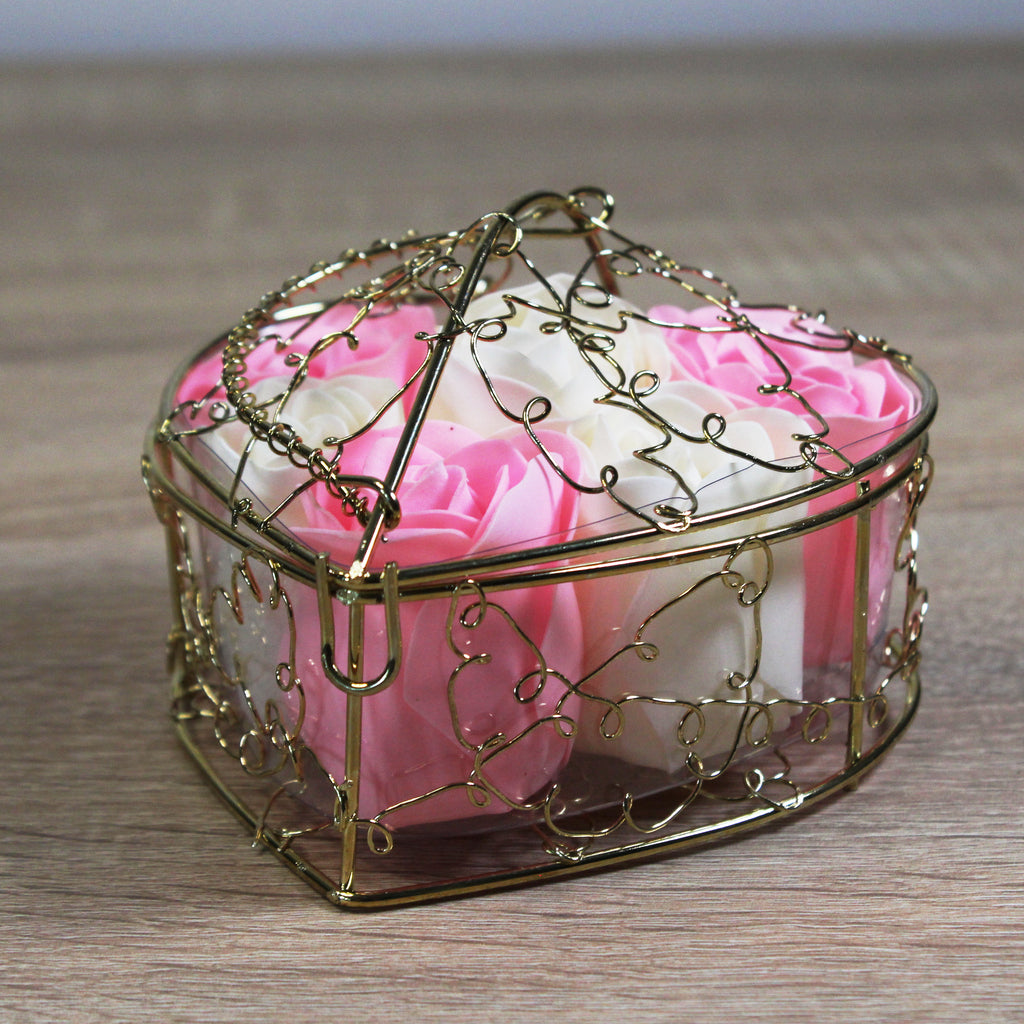 Mýdlové růže - Srdce