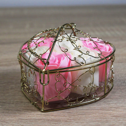 Mýdlové růže - Srdce