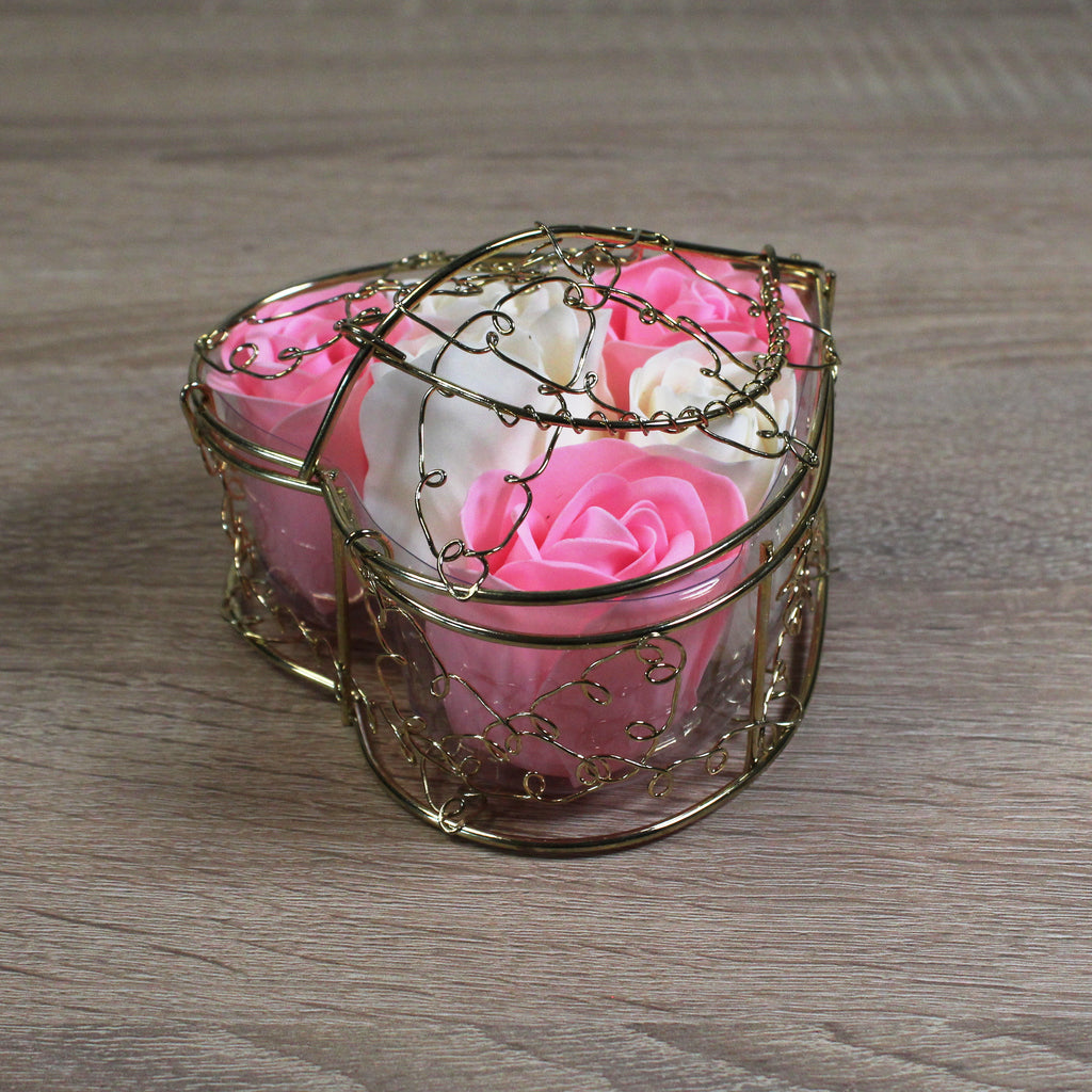 Mýdlové růže - Srdce