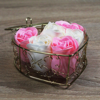 Mýdlové růže - Srdce