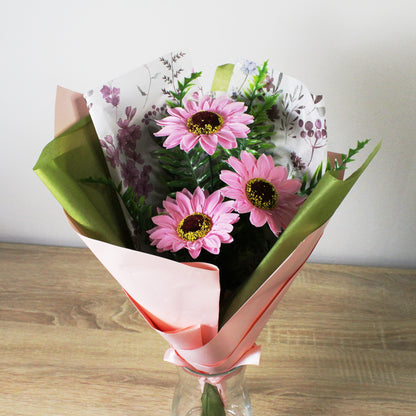 Kytice z mýdlových gerber