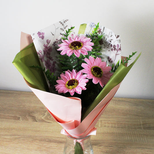 Kytice z mýdlových gerber