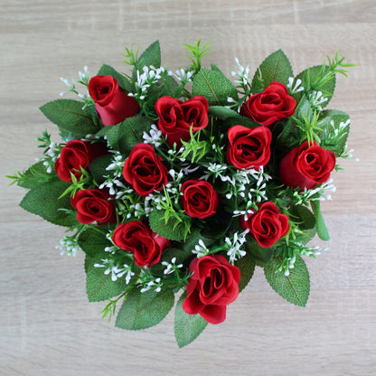 Květinový box ve tvaru srdce