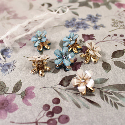 Květinový skřipeček do vlasů 6ks