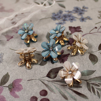 Květinový skřipeček do vlasů 6ks